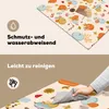 KitchenYeah© Herdabdeckplatte Kürbis - Kürbis - Blumen - Produktbild-Vorschau 2