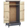 VidaXL 288949, Grau, Garderobe, 1 Regale, 2 Tür(en), Grau, Produktbild-Vorschau 11