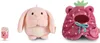 NICI MyMochi Coniglio Pibu 8 cm in costume fragola con Anteprima dell’immagine prodotto 6