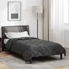 vidaXL Couette toutes saisons anthracite 155 x 220 cm Voir les images du produit 2