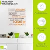 ARTland Wandbild, selbstklebend In diesem Zuhause - beige Produktbild-Vorschau 3