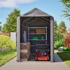 Gerätehaus Garagenzelt Carport Folienzelt Gartenschuppen Produktbild-Vorschau 2