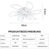 Oyajia 75W LED Deckenleuchte Weiß Acryl Deckenlampe 69cm, Produktbild-Vorschau 9