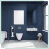 Relaxdays Toilettenpapierhalter, Walnussholz, Wandmontage Produktbild-Vorschau 2