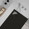 Mineralguss-Duschwanne extra flach TRINITY in SCHWARZ Produktbild-Vorschau 2