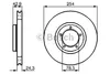 BOSCH Bremsscheiben (2 Stück)  0 986 478 160 Produktbild-Vorschau 5