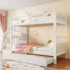 Sweiko 90x200cm Etagenbett, Treppenregal, ausgestattet mit Produktbild-Vorschau 1