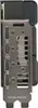 The side view of a graphics card's I/O panel. Voir les images du produit