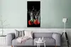 MuchoWow® Poster Erdbeeren - Obst - Wasser - Schwarz - Rot Produktbild-Vorschau 5