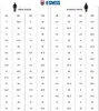 A K-Swiss shoe size chart for men and women, showing US, EU, UK, and CM sizing. Podgląd zdjęcia produktu