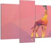 Bild auf Leinwand - Leinwandbild - Giraffe modern Grafik - Produktbild-Vorschau 1