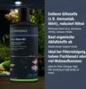 A bottle of Dennerle Bacto Elixir FB7 is shown in front of a blurred aquarium background, with text describing its benefits. Produktbild-Vorschau