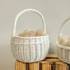 Creative Home Bianco Cestino in Vimini Piccolo con Manico | Anteprima dell’immagine prodotto 8