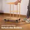 H&S 4x 50mm Möbelrollen - Roues Möbel Lenkrolle mit M10 Voir les images du produit 6