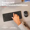 Vira Kabellose Tastatur Bluetooth QWERTZ-Layout Produktbild-Vorschau 5