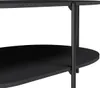 BETTSO Couchtisch mit Ablage LUMI schwarz für das Produktbild-Vorschau 3