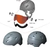 Skihelm Damen Herren mit abnehmbarem Brillen-Innenfutter & Produktbild-Vorschau 3