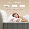Materac DEWINNER, 120 x 200 cm, 25 cm, wykonany z pianki Podgląd zdjęcia produktu 7