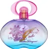 A perfume bottle with floral and dragonfly designs. Podgląd zdjęcia produktu