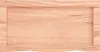 Piano lavabo vidaXL marrone chiaro 60x30x(2-6) cm in legno Anteprima dell’immagine prodotto 4