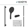 CAPRI Stangenbrause-Set, Schwarz matt Produktbild-Vorschau 10