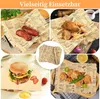 100 Blätter Ölfeste Lebensmittelverpackung 28x38cm in Produktbild-Vorschau 6