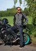 Džínové kalhoty Halvarssons Rogen pro motorkáře, tmavě Náhled obrázku produktu 3