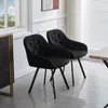 CLIPOP Chaise de salle à manger, set de 2 chaises Voir les images du produit 7