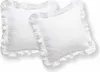 Deco4Home Bettwäsche mit Rüschen | 160x200 | Weiß Produktbild-Vorschau 3