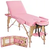 Yaheetech 3 Zonen Massageliege 213 x 80 cm, bis 250 kg, Produktbild-Vorschau 1