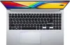 A top-down view of an open laptop. Produktbild-Vorschau