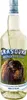 A bottle of Grasovka Bison Grass Vodka against a white background with a depiction of a bison and grass. Produktbild-Vorschau