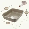 Katzenklo ohne Deckel Big Katzenklo XXL Katzentoilette Produktbild-Vorschau 2