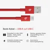 Apple Beats USB Kabel USB 2.0 1,5 m USB A USB C Rot Produktbild-Vorschau 2