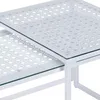 WOHNLING Table basse en verre et métal, lot de 2 tables Voir les images du produit 5