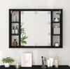 Specchio con LED nero 76x15x55 cm Anteprima dell’immagine prodotto 5