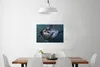 MuchoWow® Poster Hai - Weiß - Wasser 60x40 cm - Produktbild-Vorschau 2