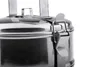 Close-up of a stainless steel food carrier. Podgląd zdjęcia produktu