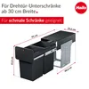 Hailo EcoLine Design Duo L Einbau-Mülltrennsystem, 2x14 Produktbild-Vorschau 8