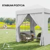 Outsunny Skládací pavilon 2 x 2 m Pavilon se 4 bočními Náhled obrázku produktu 14
