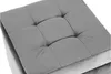 mg designová čalouněná stolička, 45x45 cm, barva stříbrná - Náhled obrázku produktu 2