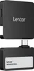A top and bottom view of a black Lexar Professional USB-C flash drive. Produktbild-Vorschau