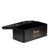 HOMLA Chlebak ESCILLE metalowy czarny 33x19x15 cm Podgląd zdjęcia produktu 3