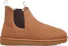A single brown Ugg boot is shown against a white background. Voir les images du produit