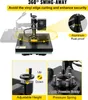 SucceBuy Machine Heat Press 15x15 Inch / 38x38 cm, 2IN1 Voir les images du produit 5