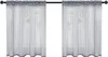 2 Paneele transparente Vorhänge Stangentasche Netzgardinen Produktbild-Vorschau 9