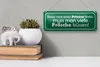 Blechschild Spruch 27x10cm bevor man Prinzen viele Frösche Produktbild-Vorschau 4