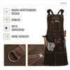 ROUGH SET Büffelleder Grill Koch & Küchen Schürze + Holly Produktbild-Vorschau 5
