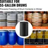 Collage of different types of drums and a black cylindrical object, with text overlays. Produktbild-Vorschau