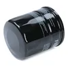 A black oil filter is shown in a studio setting against a white background. Podgląd zdjęcia produktu